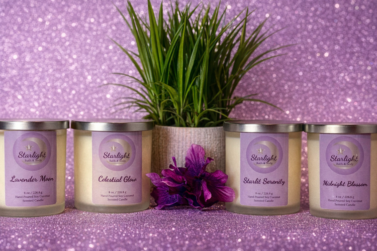 candle collection for Stalight Bath and body