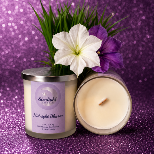 8 oz Midnight Blossom Candle