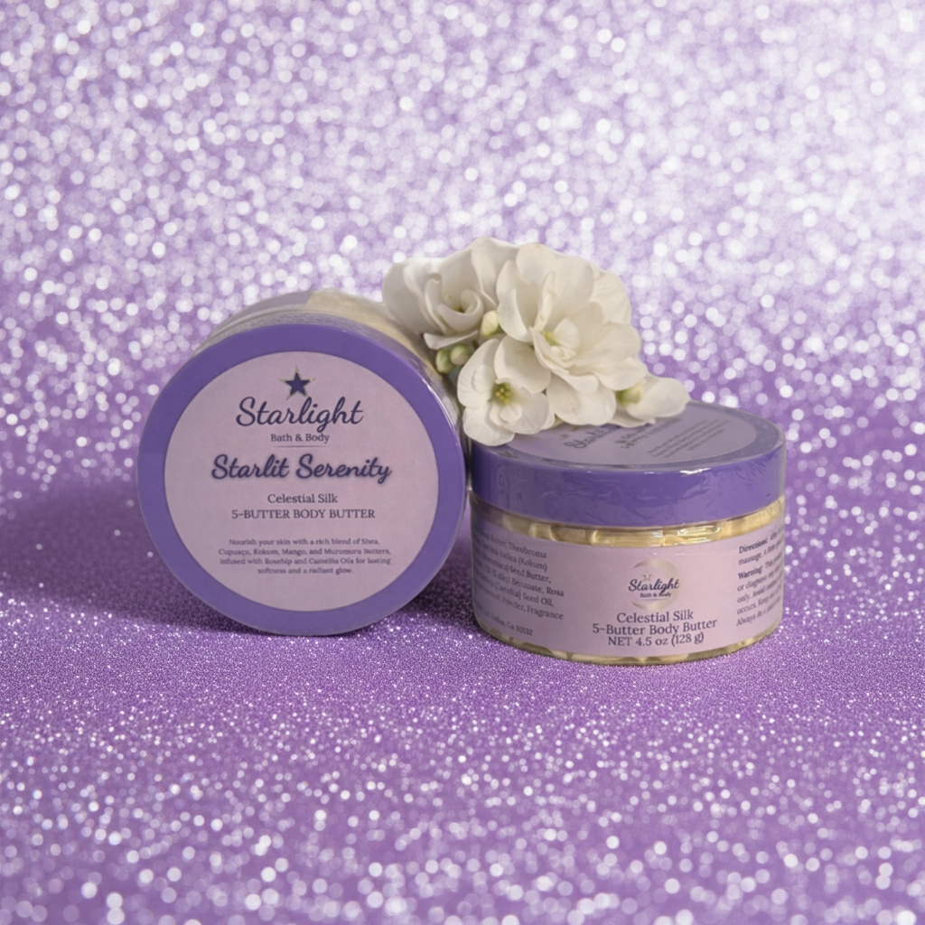 4.5 oz Starlit Serenity - Celestial Glow 5 Butter Body Butter