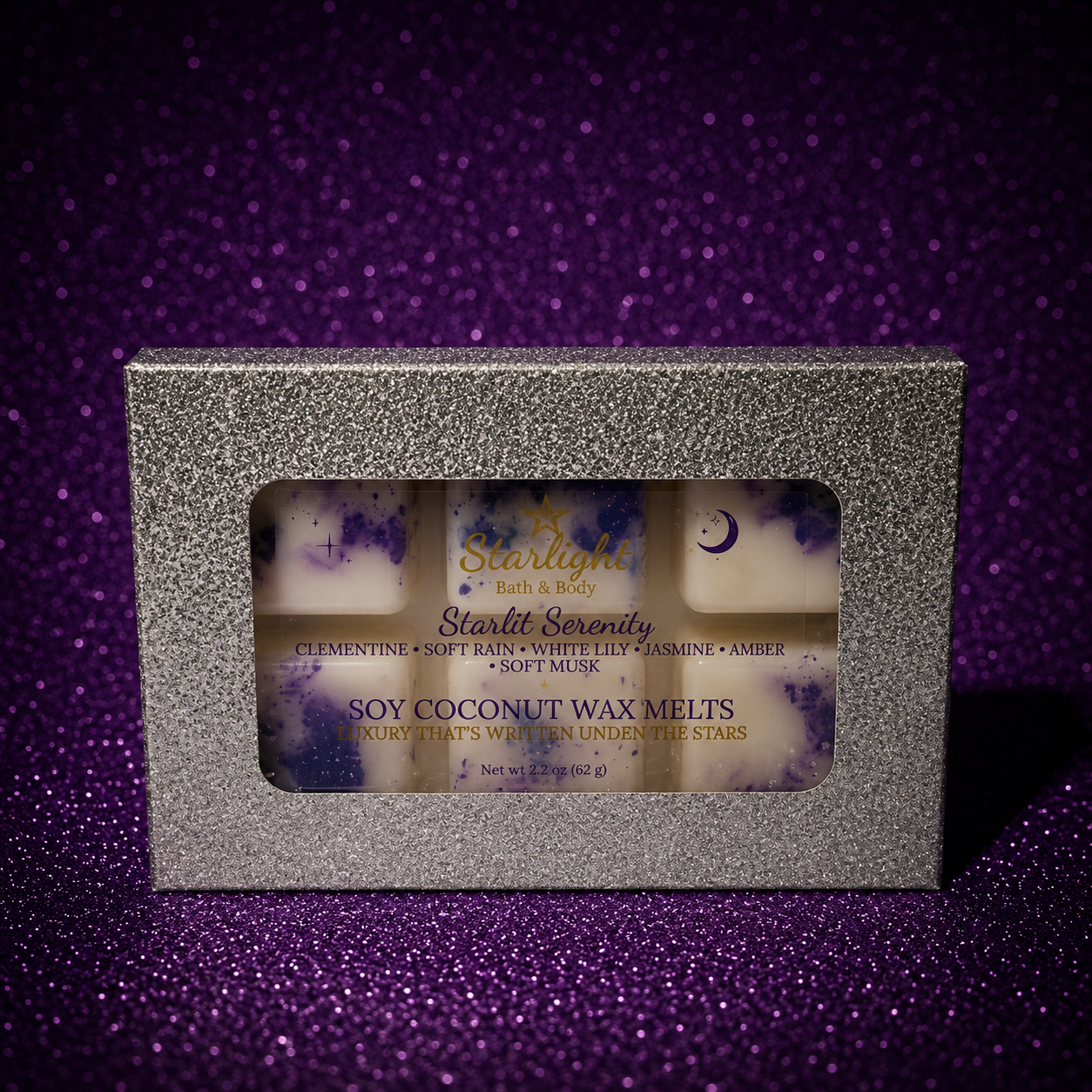 Starlit Serenity Soy Coconut Wax Melts